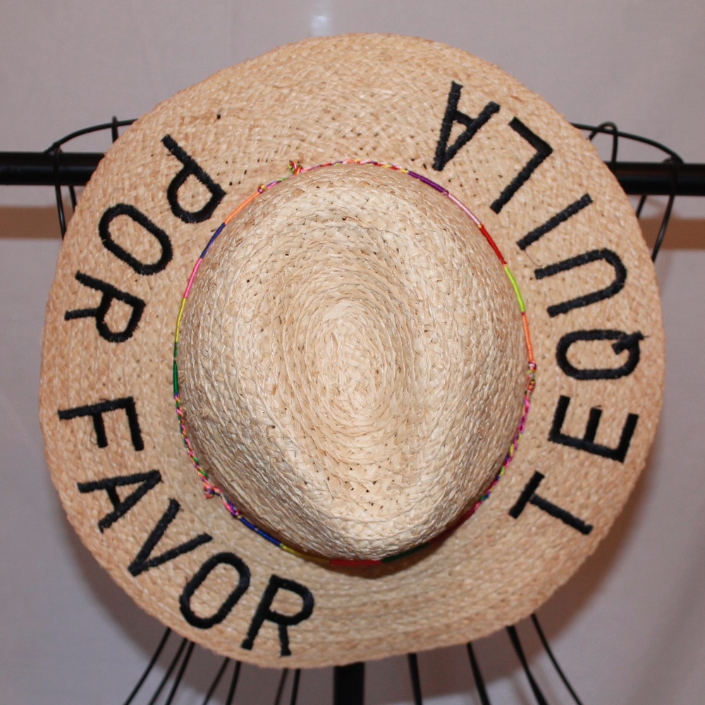 Tequila Por Favor Beach Hat